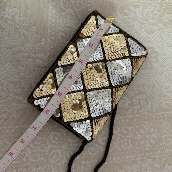 Stylish Evening bag & coin purse from Pier 1 in the 90s - Picture 2 of 4